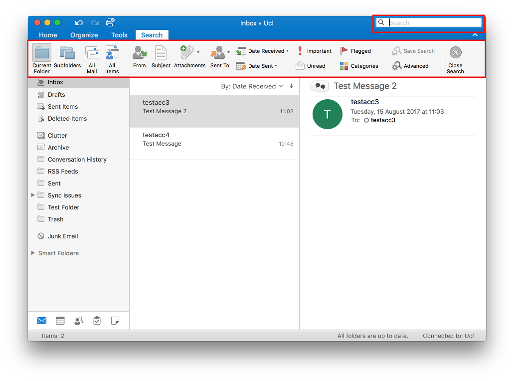 outlook 2016 for mac archiving